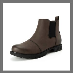 Athlefit women’s Dark Brown Chelsea Boots